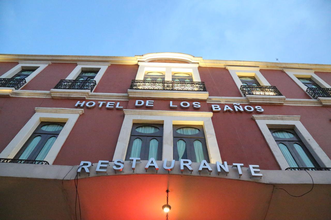 Hotel De Los Banos Pachuca Bagian luar foto