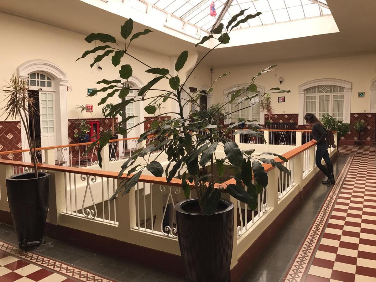 Hotel De Los Banos Pachuca Bagian luar foto